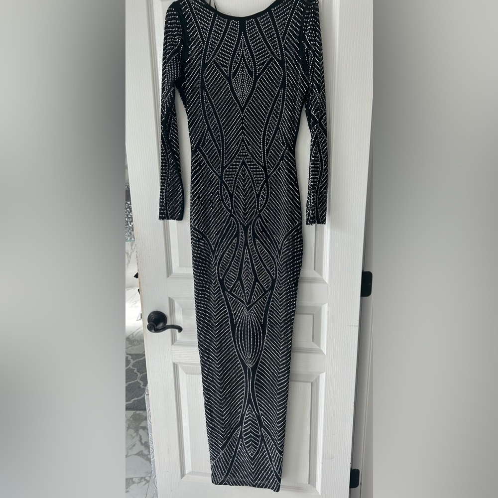 New Rhinestone bodycon dress (damaged)